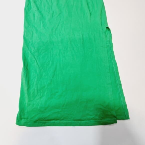 FRAME Cami Tank Dress in Grass Green XS - Picture 3 of 13